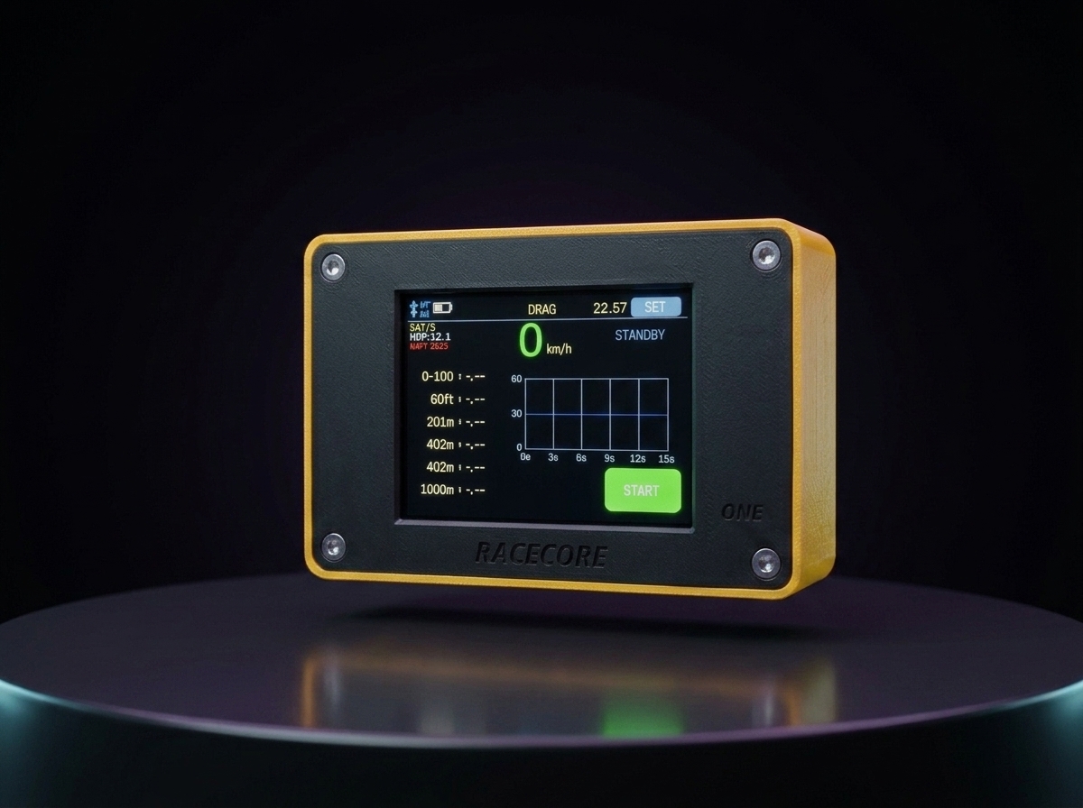 RaceCore One 3D Unit Render